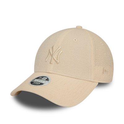 Casquettes - New Era Women's NY Yankees Bubble 9FORTY (beige)