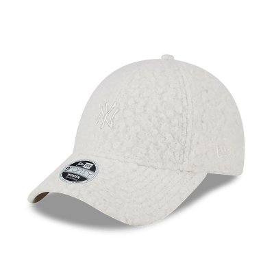 Casquettes - New Era Women's NY Yankees Hypertexture 9FORTY (offwhite)