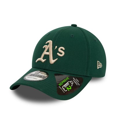 Casquettes - New Era Oakland Athletics Eco Repreve 9FORTY (vert)