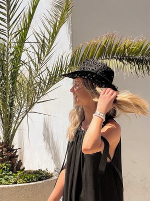 Chapeaux - Gårda Manzanillo Cowboy (noir)