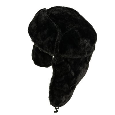 Chapeau de trappeur - Gårda Angora Trapper Hat (noir)