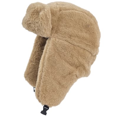 Chapeau de trappeur - Gårda Faux Fur Trapper Hat (marron clair)