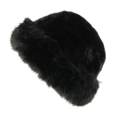Bonnet en fourrure - Gårda Deva Faux Fur Hat (noir)