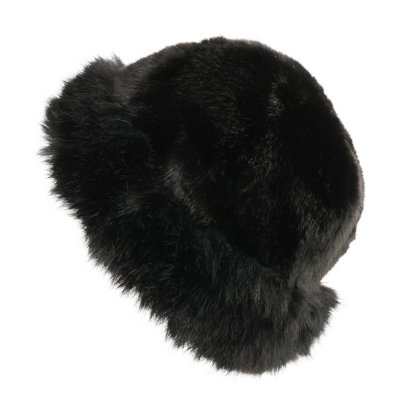 Bonnet en fourrure - Gårda Deva Faux Fur Hat (noir)