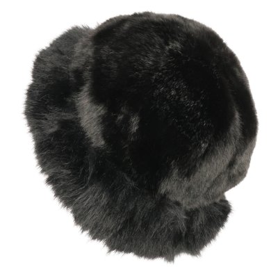Bonnet en fourrure - Gårda Deva Faux Fur Hat (noir)