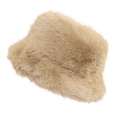 Bonnet en fourrure - Gårda Piatra Faux Fur Hat (beige)