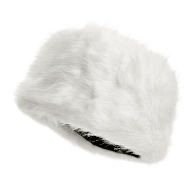 Bonnet en fourrure - Gårda Polyana Faux Fur Hat (blanc)