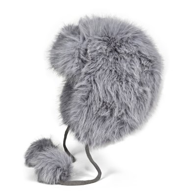 Bonnet en fourrure - Gårda Tortel Faux Fur Trapper Hat (bleu clair)