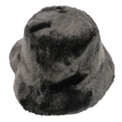 Bonnet en fourrure - Gårda Valea Faux Fur Hat (noir)