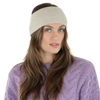 Bandeau - Gårda Crans-Montana Wool Mix Headband (beige)