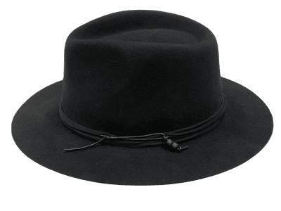 Chapeaux - Gårda Newport Fedora (noir)