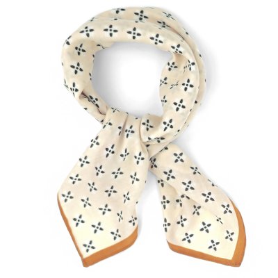 Foulard - Gårda Carouge Satin Scarf (crème)