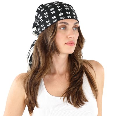 Foulard - Gårda Carouge Satin Scarf (noir)