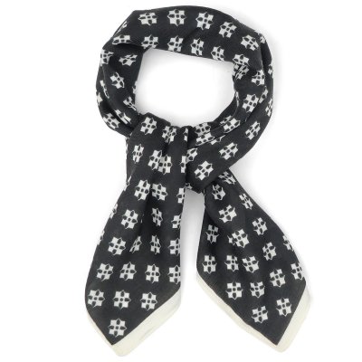 Foulard - Gårda Carouge Satin Scarf (noir)