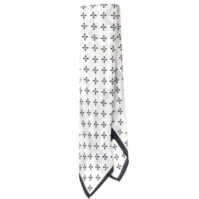 Foulard - Gårda Carouge Satin Scarf (blanc)