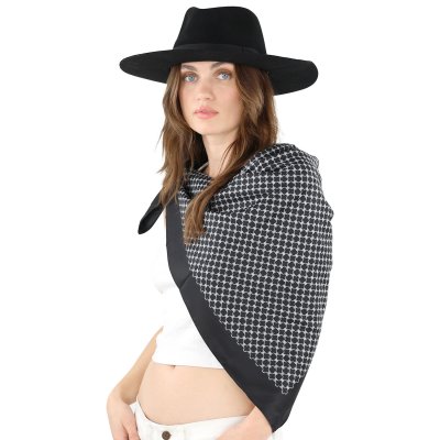 Foulard - Gårda Lourdes Satin Scarf (noir)