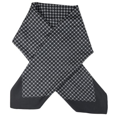 Foulard - Gårda Lourdes Satin Scarf (noir)