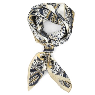 Foulard - Gårda Paisley Satin Scarf (blanc)