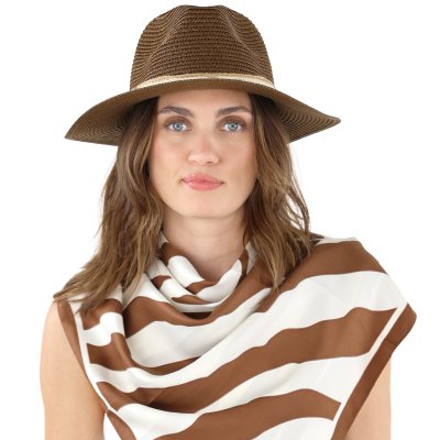 Foulard - Gårda Zebra Satin Scarf (marron)