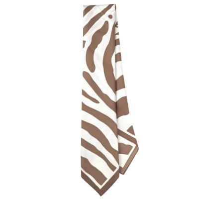 Foulard - Gårda Zebra Satin Scarf (marron)