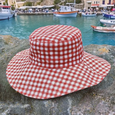 Chapeaux - Gårda Corina Bucket Hat (rouge)