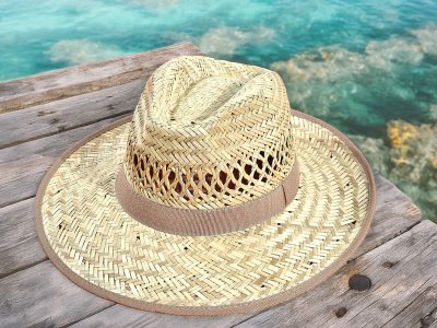 Chapeaux - Gårda Beach Gambler Hat (nature)
