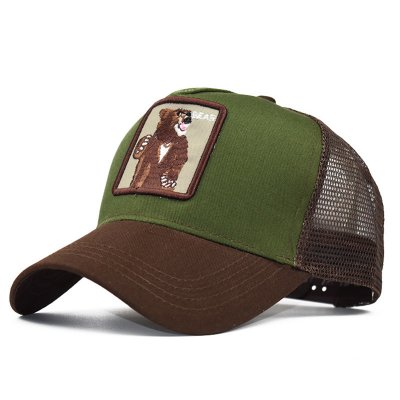 Casquettes - Gårda Bear (Verte/Brune)