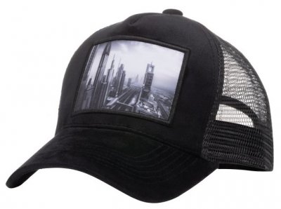 Casquettes - Gårda Velvet Trucker Skyline (noir)