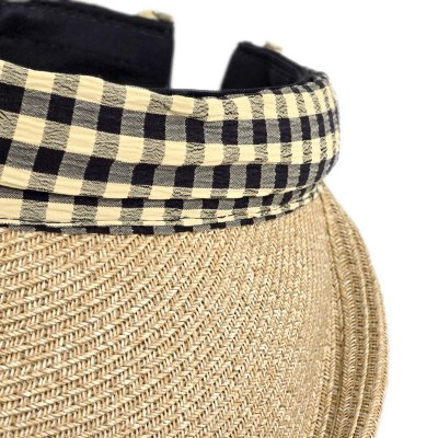 Visière - Gårda Split Visor (naturel/noir/beige)