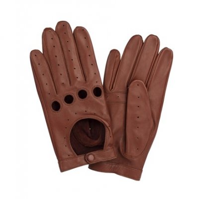 Gants - HK Men's Driving glove Hairsheep (Cognac)