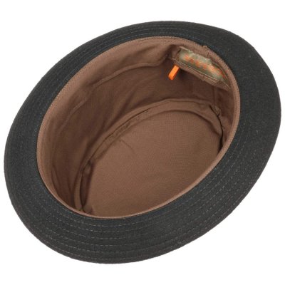 Chapeaux - Stetson Jasper Pork Pie Wool (noir)