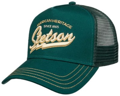 Casquettes - Stetson Trucker Cap American Heritage Classic (vert)