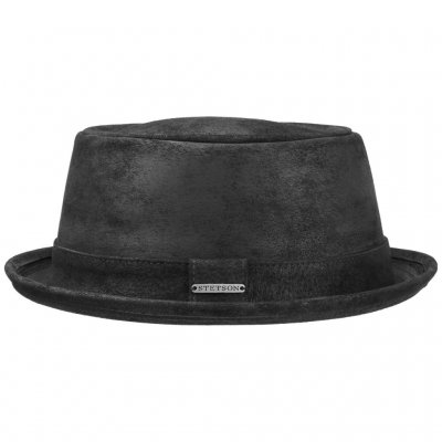 Chapeaux - Stetson Hobbs Leather (noir)