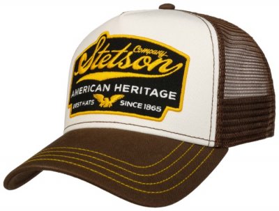 Casquettes - Stetson Trucker Cap American Heritage Vintage (marron)