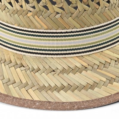 Chapeau de paille - Gårda Agulo Natural Straw Trilby (naturel/crème)