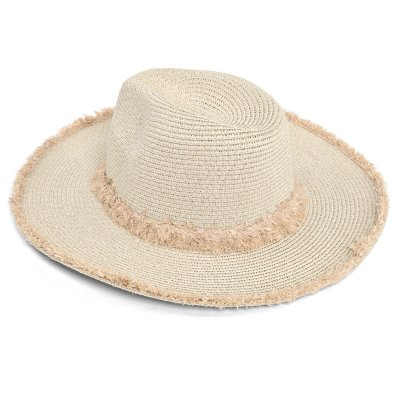 Chapeau de paille - Gårda Alicante Fedora (beige)