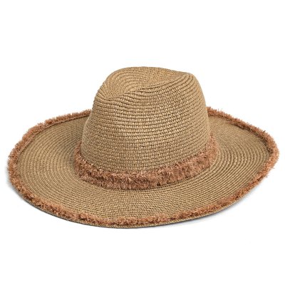 Chapeau de paille - Gårda Alicante Fedora (kaki)