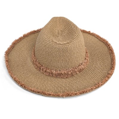 Chapeau de paille - Gårda Alicante Fedora (kaki)
