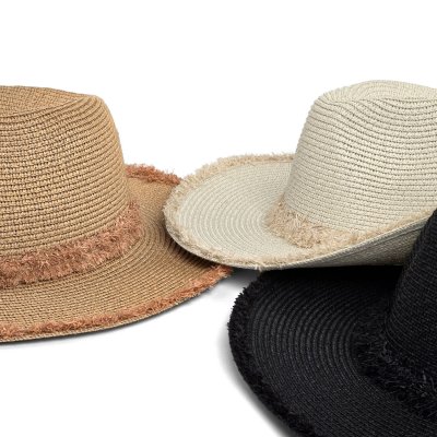 Chapeau de paille - Gårda Alicante Fedora (kaki)