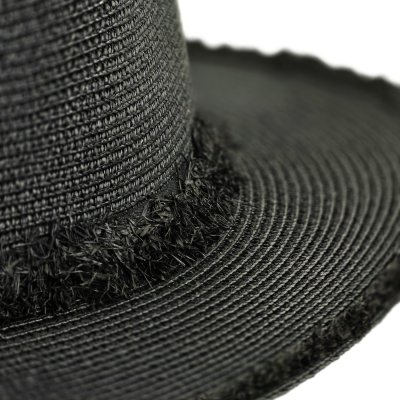 Chapeau de paille - Gårda Alicante Fedora (noir)