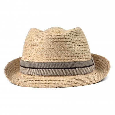 Chapeau de paille - Gårda Benijo Raffia Trilby (naturel/taupe)