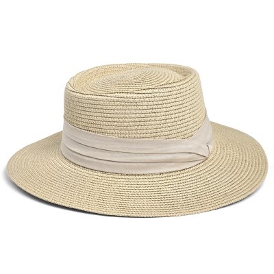 Chapeau de paille - Gårda Corfu Gambler (beige/rose)