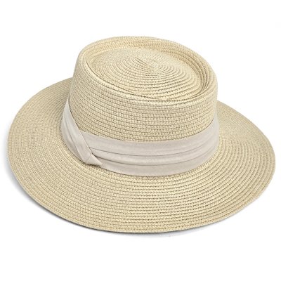Chapeau de paille - Gårda Corfu Gambler (beige/rose)