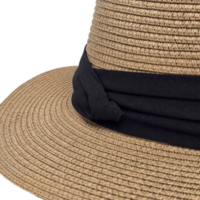 Chapeau de paille - Gårda Corfu Gambler (kaki/noir)