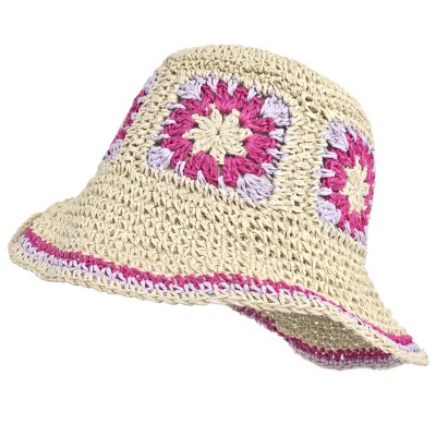 Chapeau de paille - Gårda Crete Bucket hat (nature/multi)