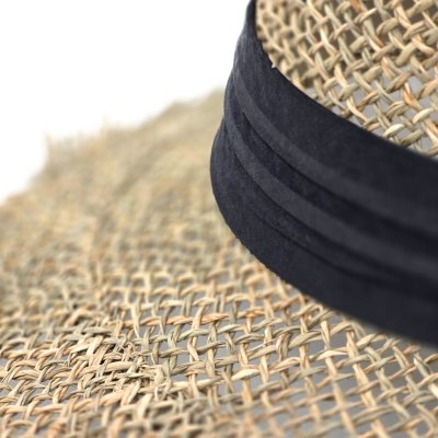 Chapeau de paille - Gårda Dubrovnik Sun Hat (naturel/noir)