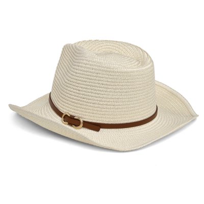 Chapeau de paille - Gårda Kos Western Hat (beige)