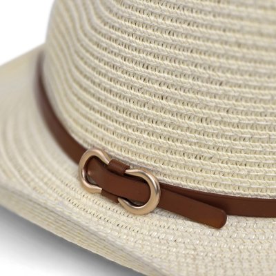 Chapeau de paille - Gårda Kos Western Hat (beige)