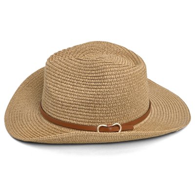 Chapeau de paille - Gårda Kos Western Hat (kaki)