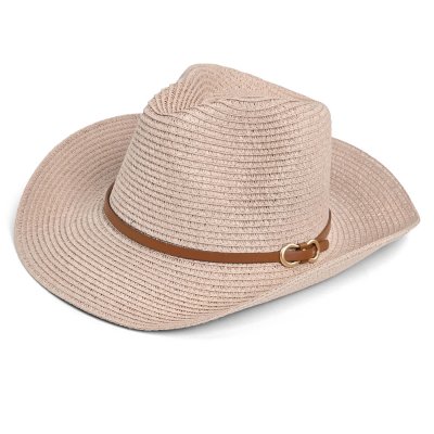 Chapeau de paille - Gårda Kos Western Hat (rose)